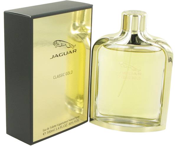 Jaguar Classic Gold Eau De Toilette Spray 100 ml for Men