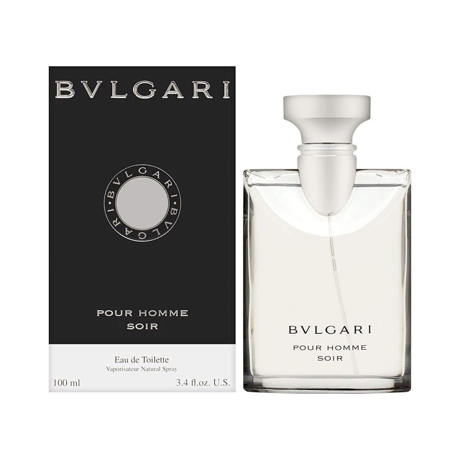 Bvlgari Pour Homme Soir 100 ml Eau De Toilette Spray For Men