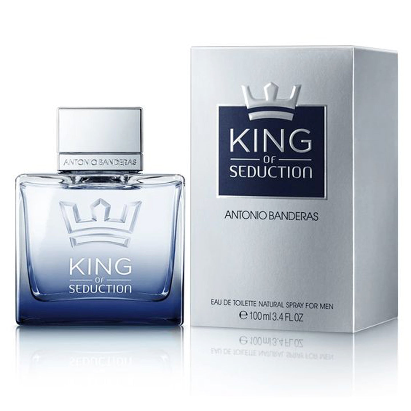 Antonio Banderas King of Seduction Eau de Toilette Spray 100 ml for Men