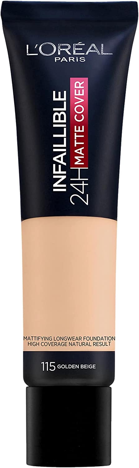 Infaillible 24H Matte Cover High Concealer Foundation 1.01 Oz