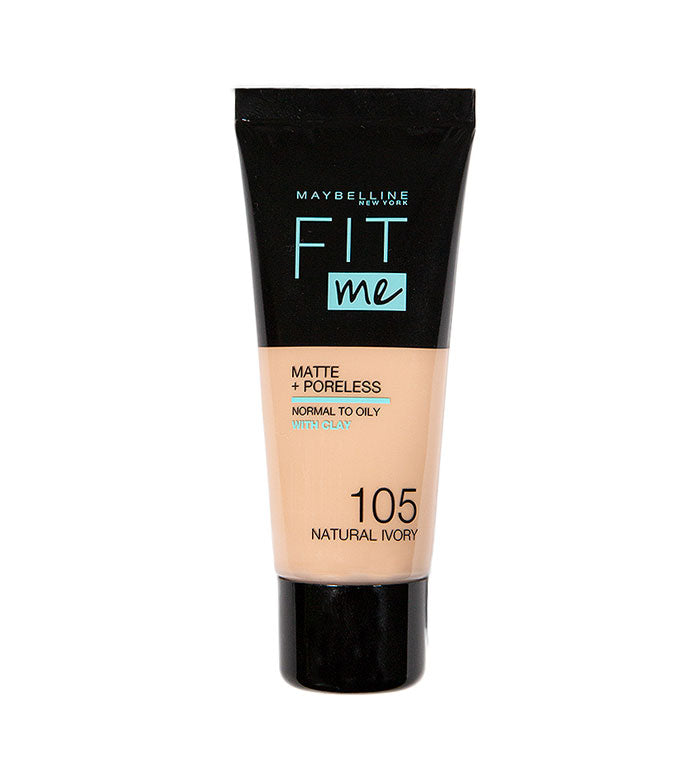 Fit Me Matte Poreless Liquide Foundation 100 Warm Ivory 30 Ml