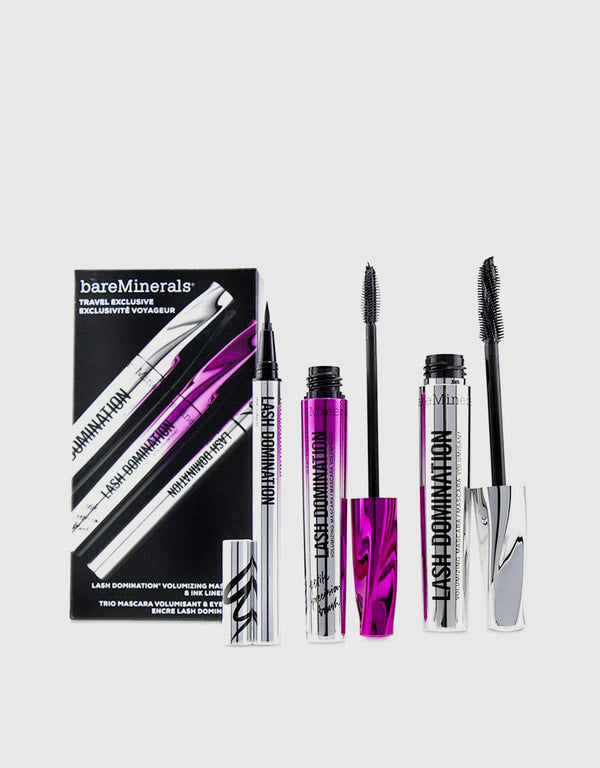 Lash Domination Trio Volumizing Mascara Ink Liner