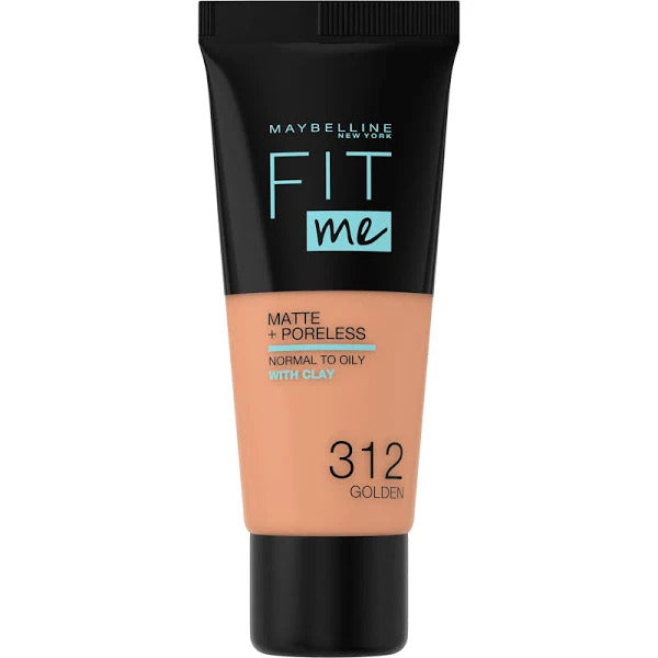 Fit Me Matte Poreless Liquide Foundation 100 Warm Ivory 30 Ml